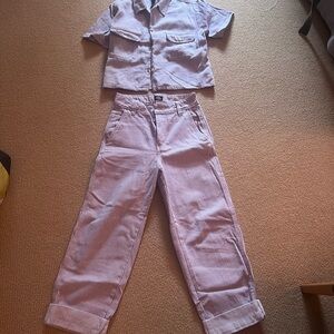 Dickies Striped Women's Pants & Jumpsuit Set